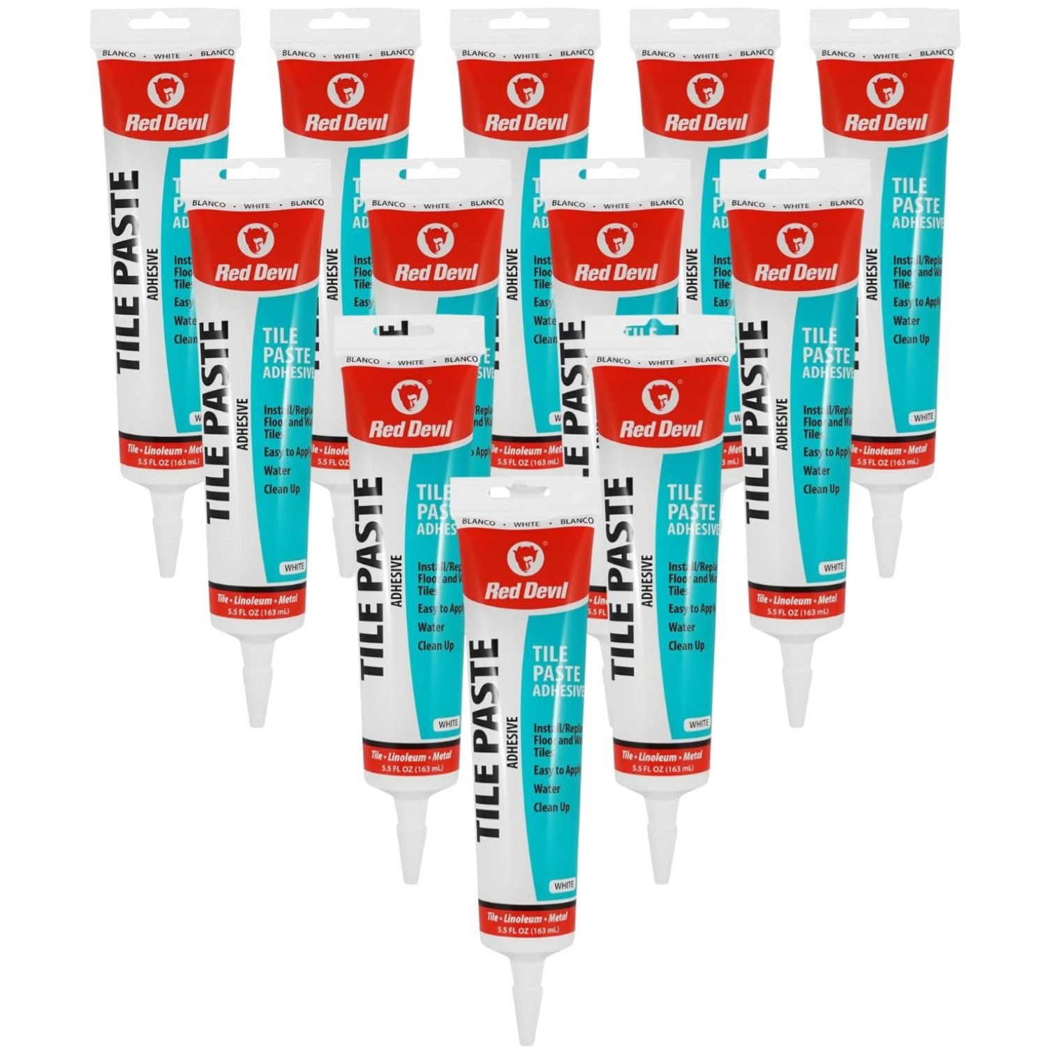 Tile Paste Adhesive – Permanent Bond for Tiles – 5.5 Fl. Oz.