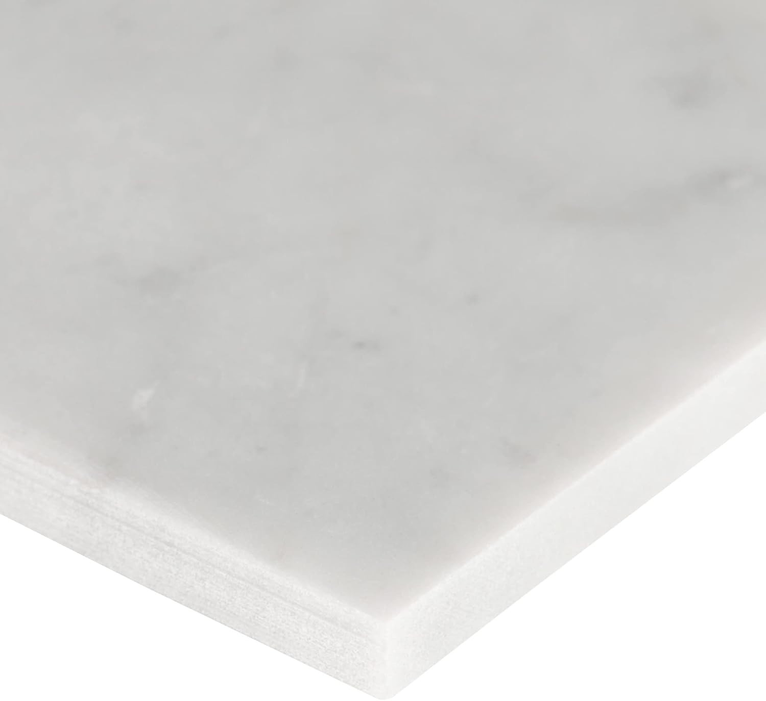 Carrara White 12×4 Honed Marble Subway Tile for Kitchen & Bath Design