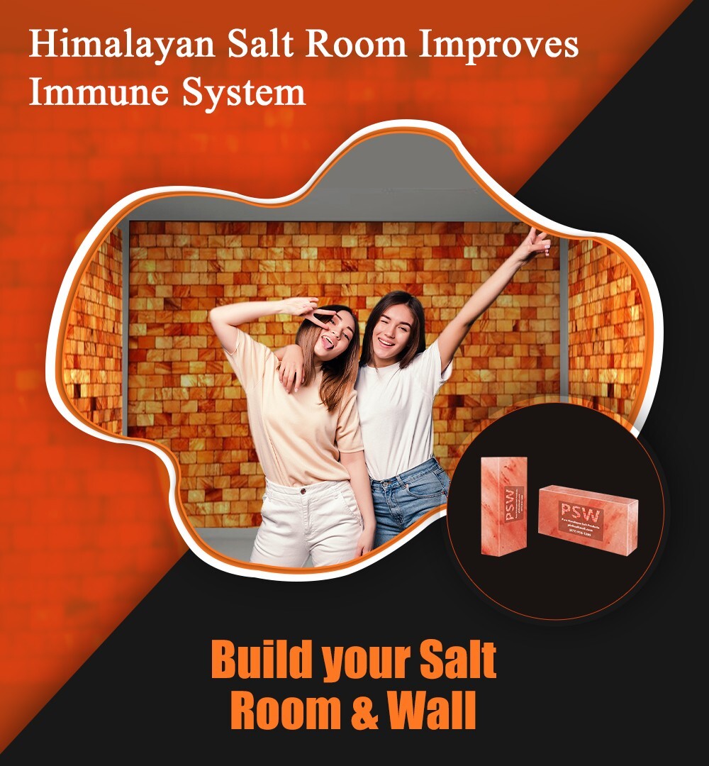 Himalayan Salt Bricks | Salt Tiles 8x4x1 Pack of 500 for Salt Spa Sauna Walls