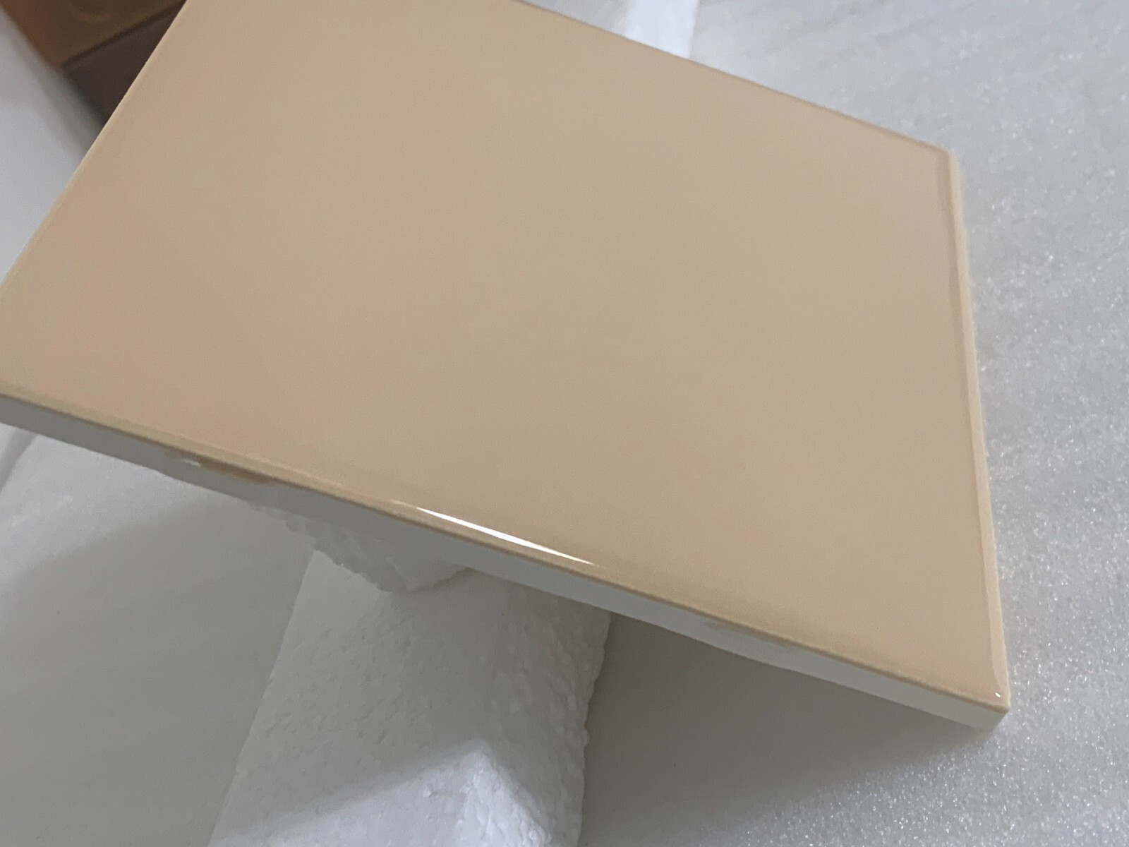 New Vintage Ceramic Daltile Kohler 6″ x 6″ Chamois #K180 Gloss *8*pcs