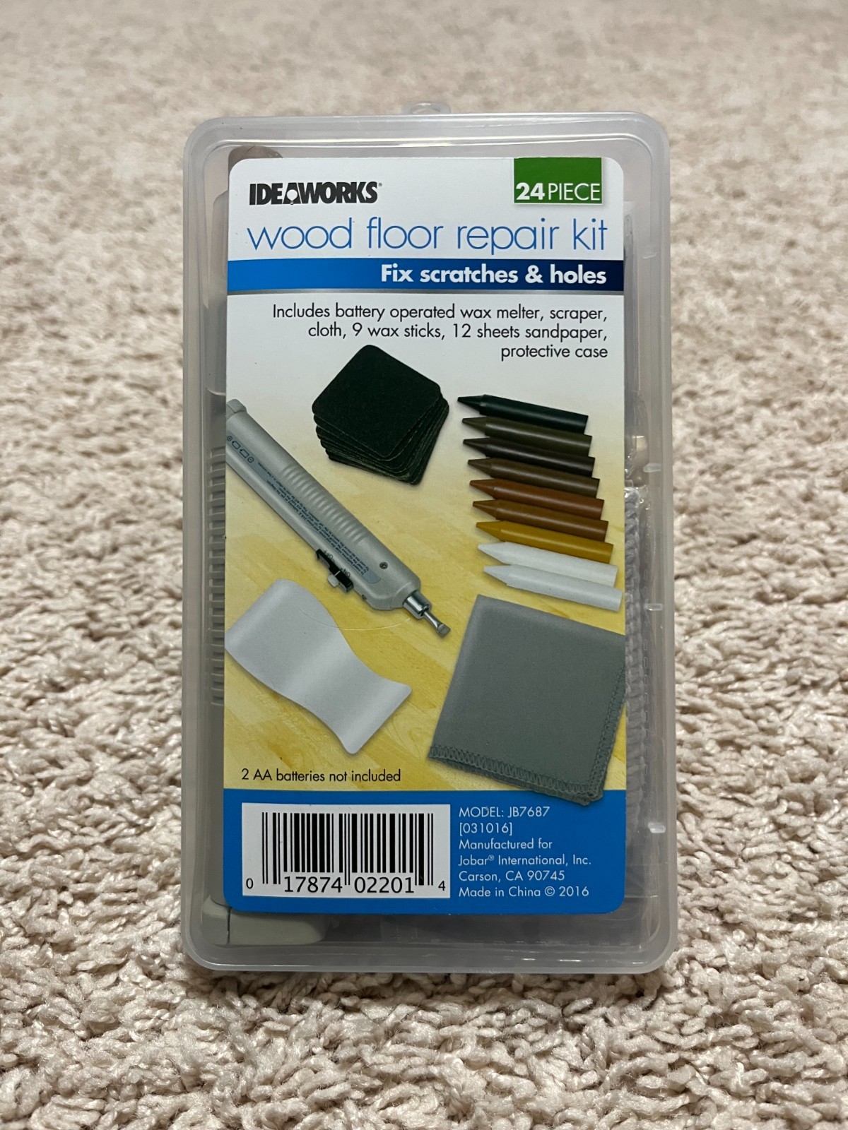 Brand New Wood Floor Repair Kit 24 piece