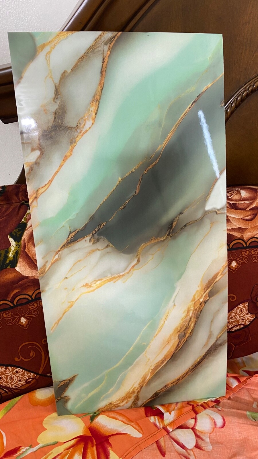 10 Sheet Wall Panels Peel and Stick Marble, 23.6″x11.8″ Bcksplsh Waterproof Tile