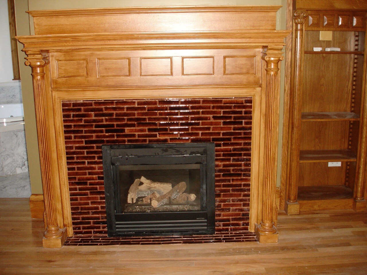 Victorian Fireplace Tile, antique Fireplace Tile , Subway tile 10 colors