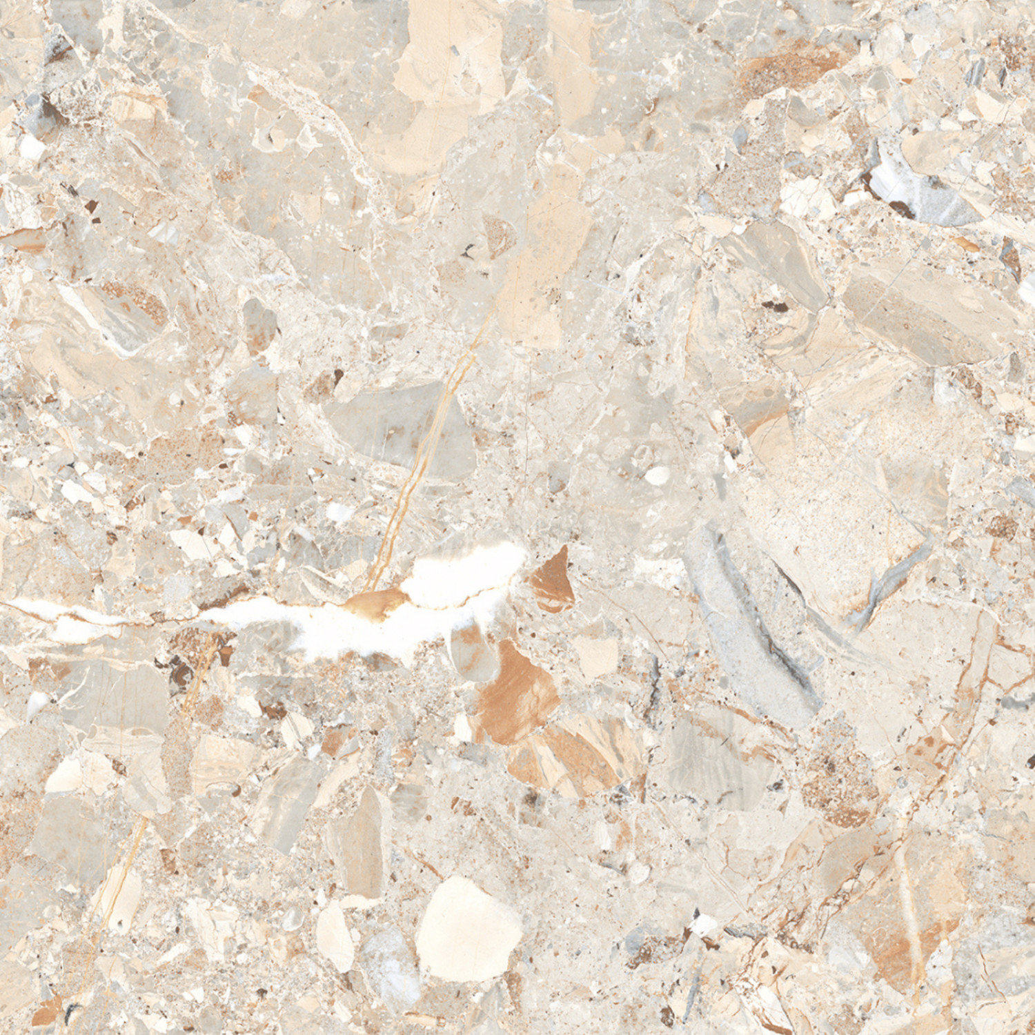 My Luxury Flooring MK GLOSSY Quantic Crema Porcelain Tiles – 24×48 In Warm Tile