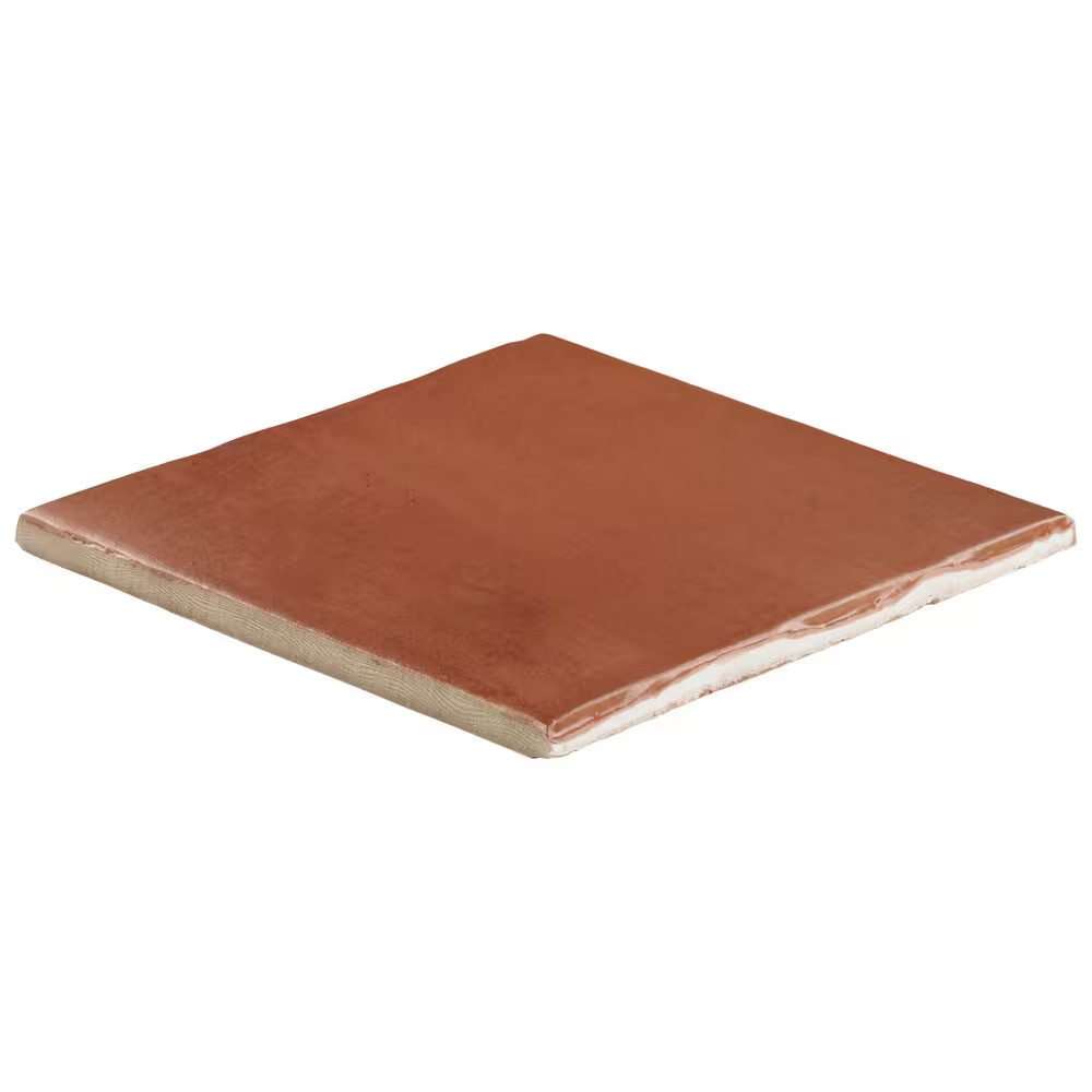 Sienna Terracotta Canyon 8.85 In. X 8.85 In. Matte Porcelain Floor and Wall Tile
