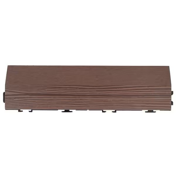 Design House Straight Edge Trim 3 in. x 12 in. Wood-Plastic Composite