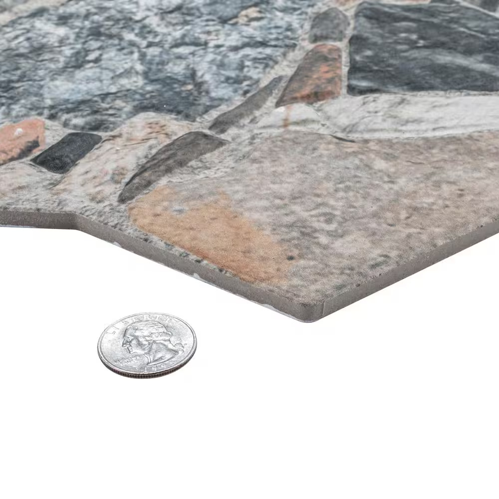 Rambla Mica 14-5/8 In. X 22-3/4 In. Porcelain Floor and Wall Tile (14.04 Sq. Ft.