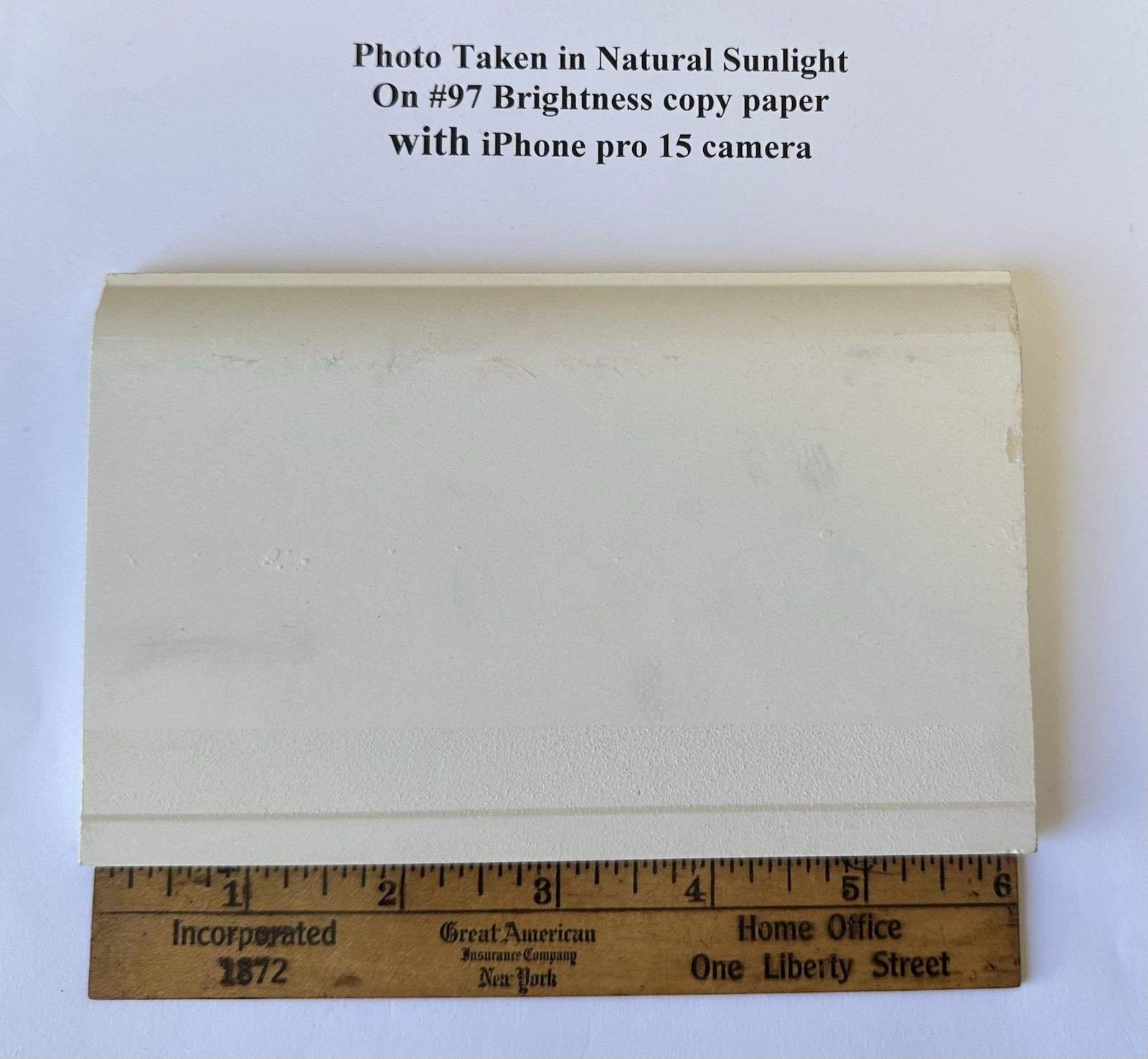 1 pc. Gloss Bone: 3-3/4″ X 6-1/8″ Ceramic Cove Base Tile, florida Co. Flat Top