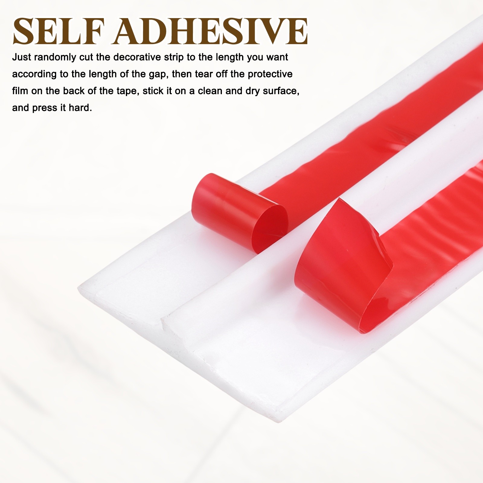 T-Molding Transition Strip 16.4 Ftx1.57″ Flooring Edging Trim White