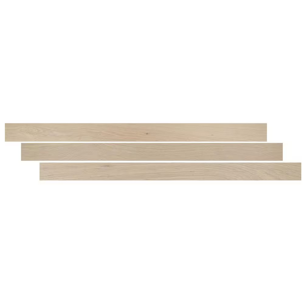 Blanca Peak Oak 1/4 In. T X 2-3/16 In. W X 78 In. L Overlapping Stair Nose Moldi
