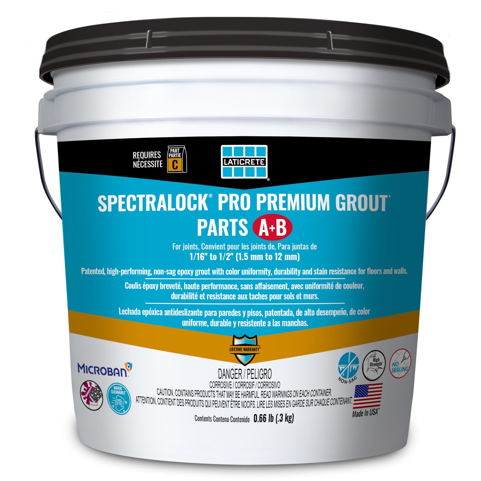 Laticrete Spectralock Pro Epoxy Grout For Tile And Stone Installation 1 Bag