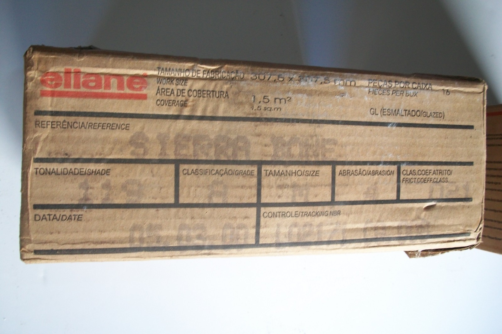 (NOS) ELIANE Floor & Wall Tile 12×12″ Sierra Bone 2 Boxes Of 16 (32+ 4 Extra)