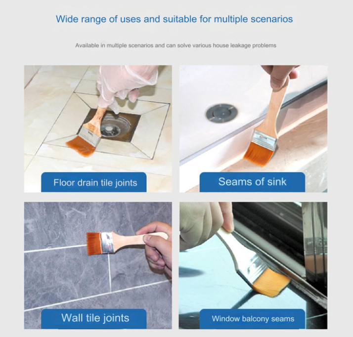 Capcut Invisible Waterproof Waterproof Agent Outdoors,G008 Transparent Glue