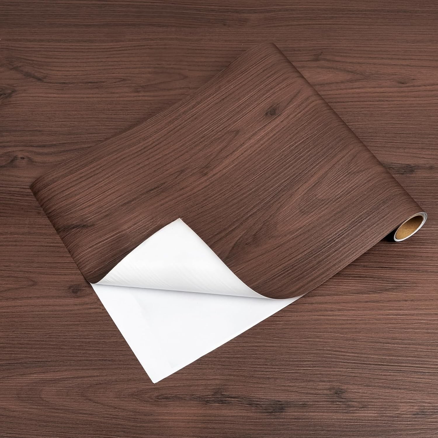 Peel and Stick Floor roll:12 *118in Vinyl Flooring roll Waterproof,self-Adhesive