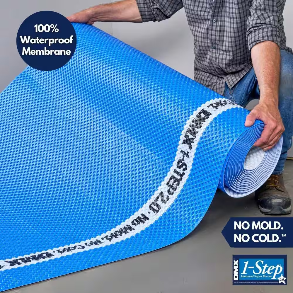 100 Sq. Ft. 3.6 Ft. X 29 Ft. X 5/.32 In. Underlayment for Vinyl Planks, Laminate