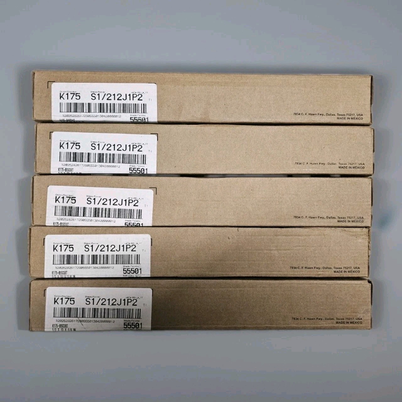 12 New Dal-Tile S1/212J1P2 1/2″x12″ Glazed Bright White Ceramic Wall Tile Trim