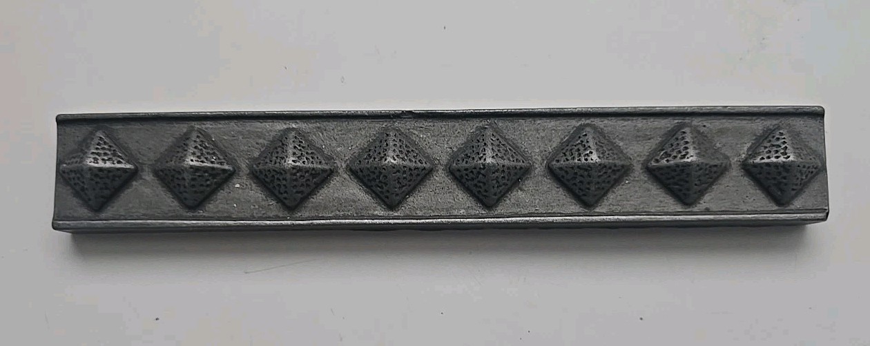 Lot Of 20 Total Anatolia 1″ X 8″ Pewter Liner 235567 Tile Deco Border Pieces