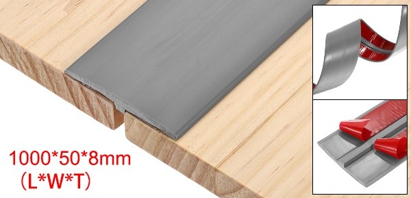 T-Molding Transition Strips 3.28 Ftx1.97″ Vinyl Flooring Edging Trim Gray