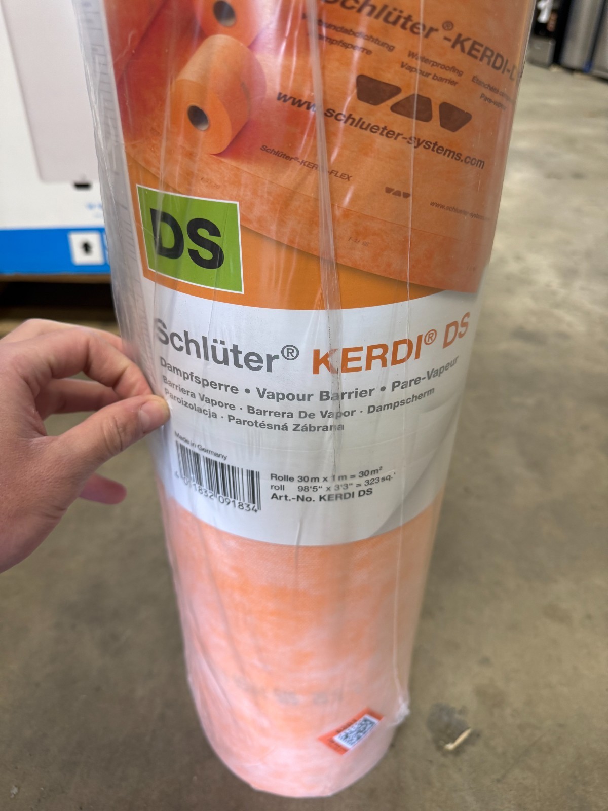 Schluter KERDI-DS Waterproofing Membrane 3′ 3″ x 98′ 5″ (323 sqft)