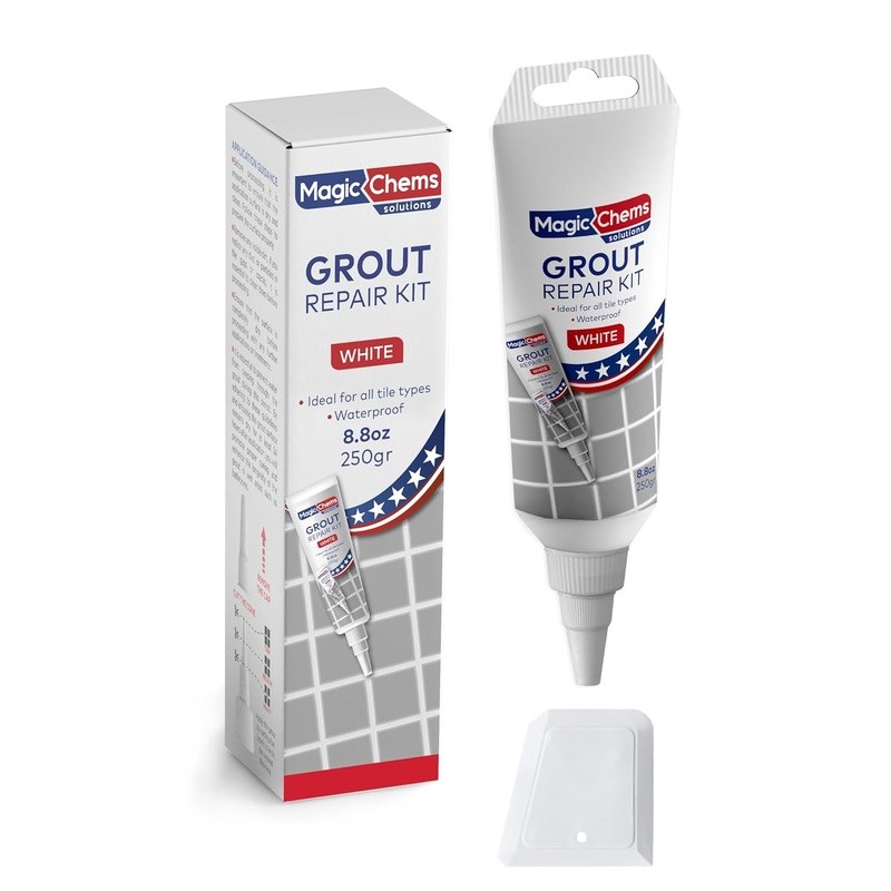 Grout Repair Kit Bathroom Tile Efficient Restoration & Easy Application New