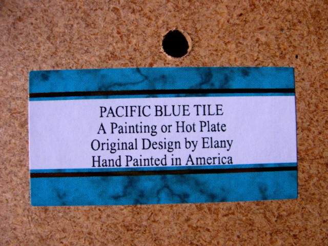 Ceramic Tile Great Blue Heron Bird hot plate wall decor installation backsplash