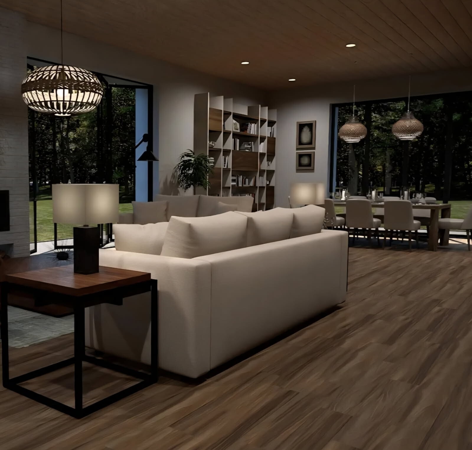 6″ x 36″ x 3mm, 6mil Vinyl Peel and Stick Flooring, Kings Canyon Maple