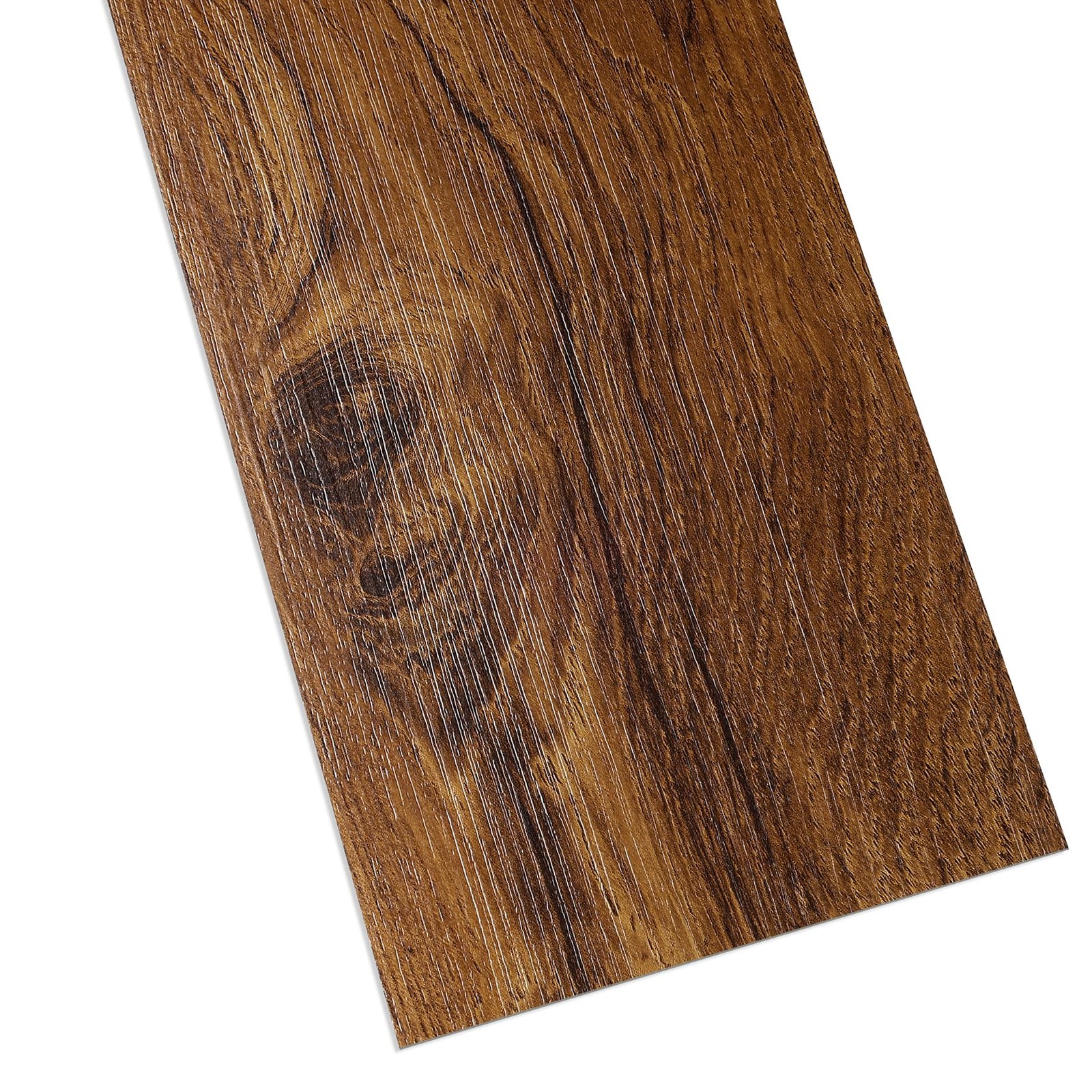 36-Planks 6×36 Dark Brown Peel and Stick Flooring Planks Wood Look Luxury Vin…