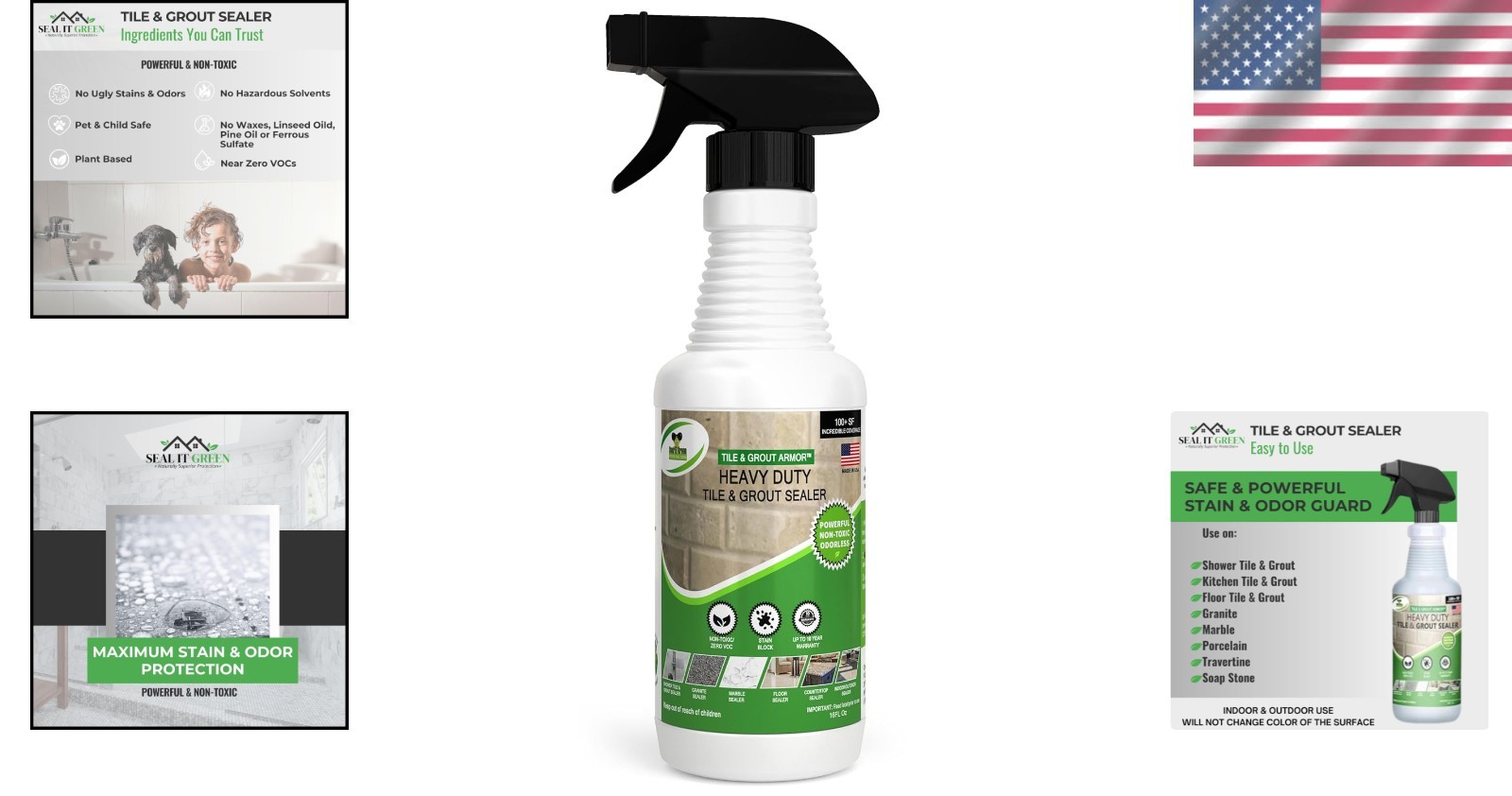 Eco-Friendly Grout Sealer – Non-Toxic, Water-Based with Long-Lasting Results
