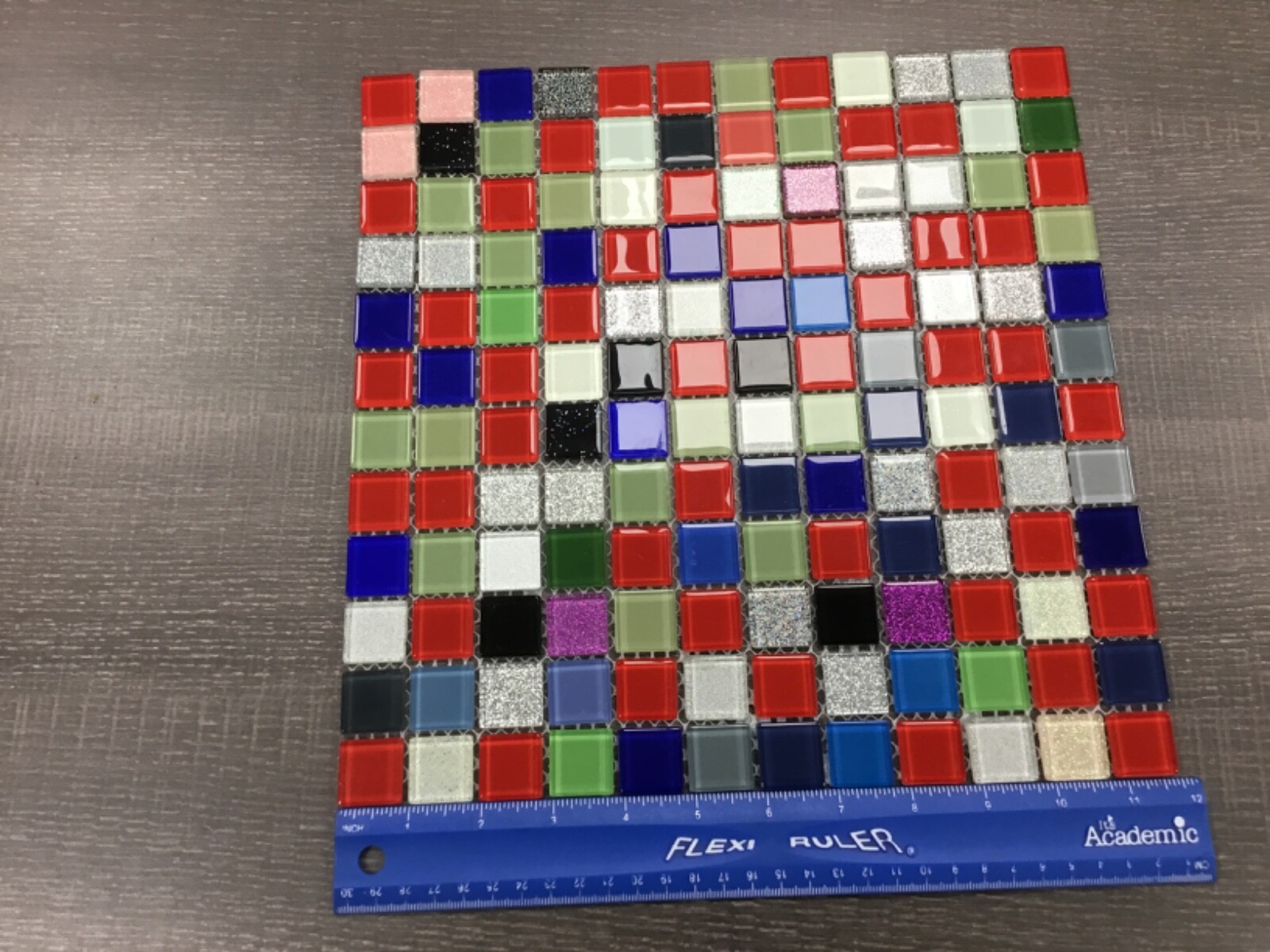 NEW Multi colored Glass ? Mosaic Wall Tiles Glazed Porcelain Floor Tile sheet