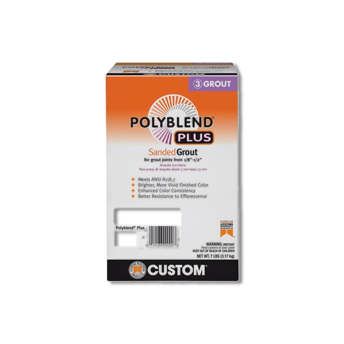 Custom Building Products Polyblend Plus Indoor and Outdoor 7 lb PBPG3807-4