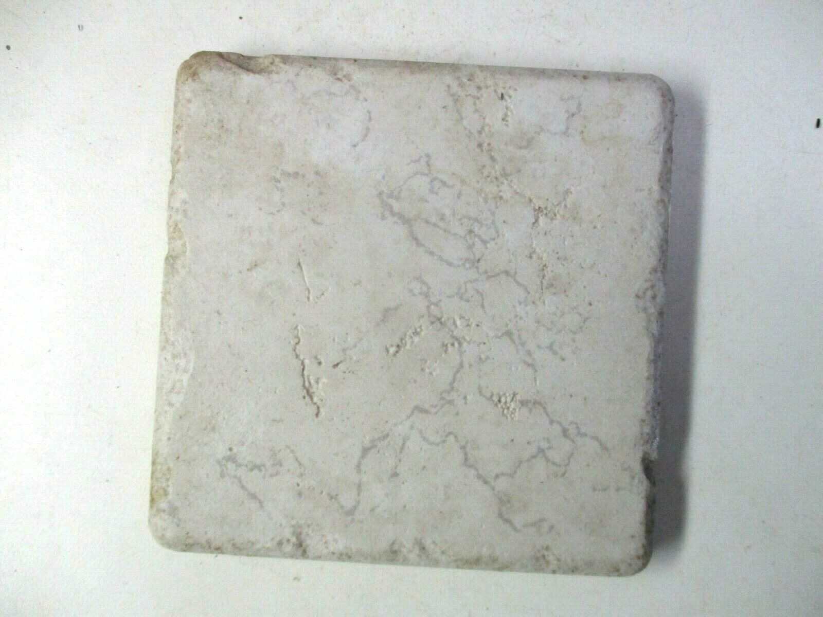 Thermae Cerdomus Italy Sq. 3-7/8″ Beige Matte Imitation LimeStone Tile 1 Vintage