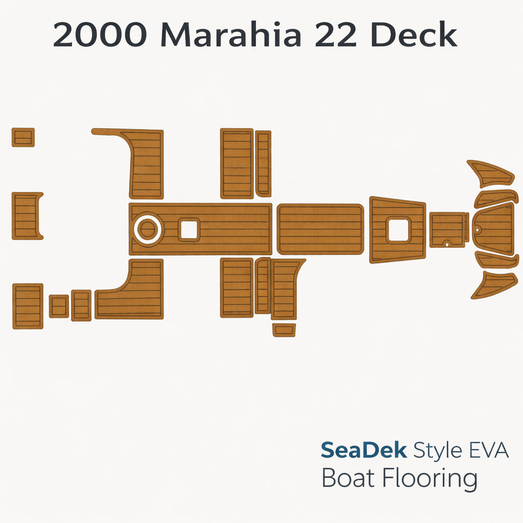 SeaDek Style EVA Boat Flooring Deck Pads Non-Slip Fits Marahia 22 2000