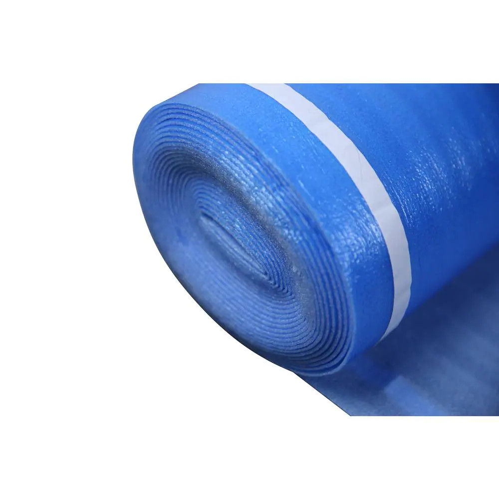 Laminate Flooring Blue Foam Underlayment 3.6 Ft W X 27.9 Ft L X 2 Mm T (100 Sq.F