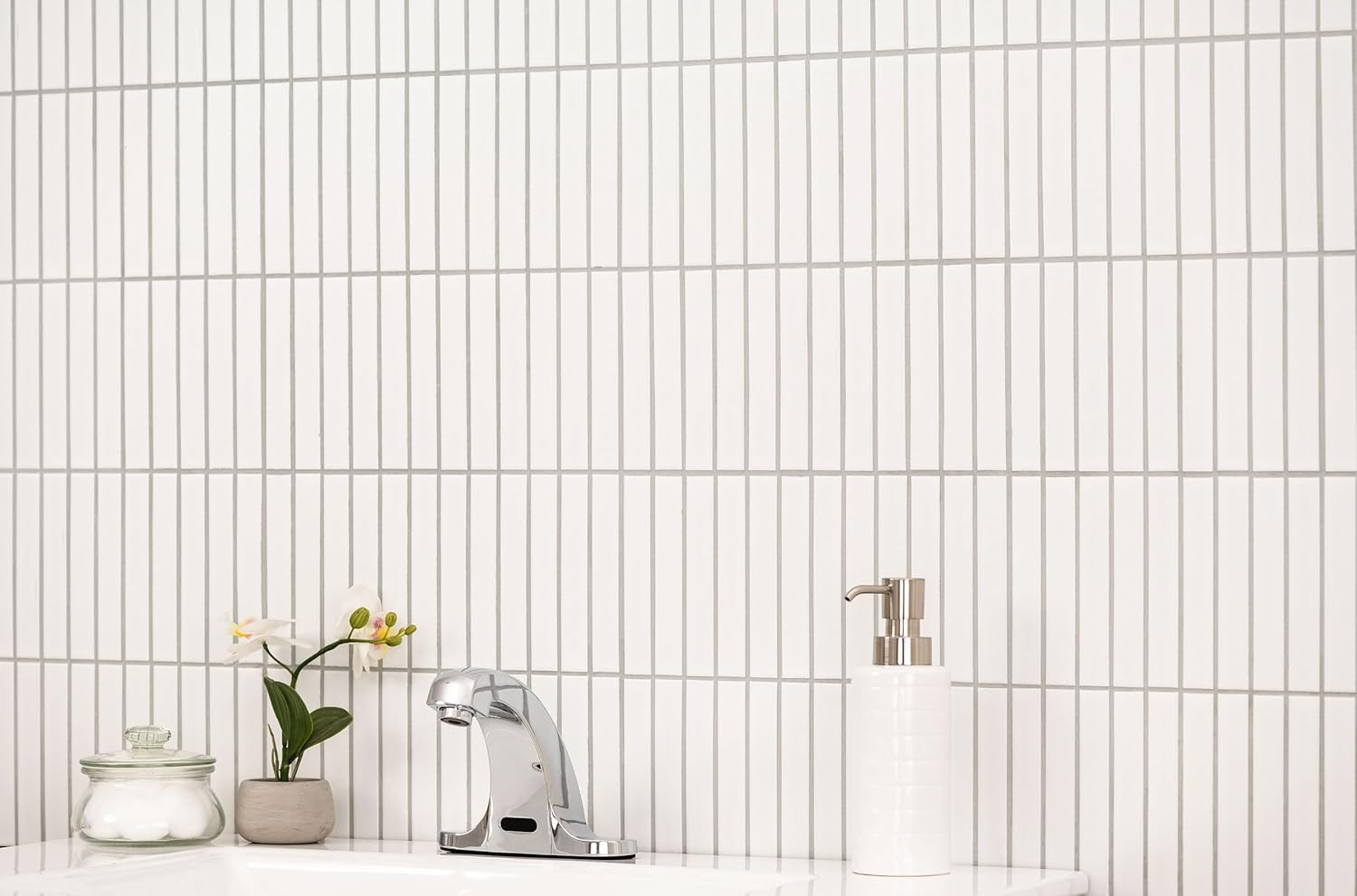 Matte White 12×12 Porcelain Tile – 240 Pieces, 14.1 Sq Ft, GREENGUARD Certified