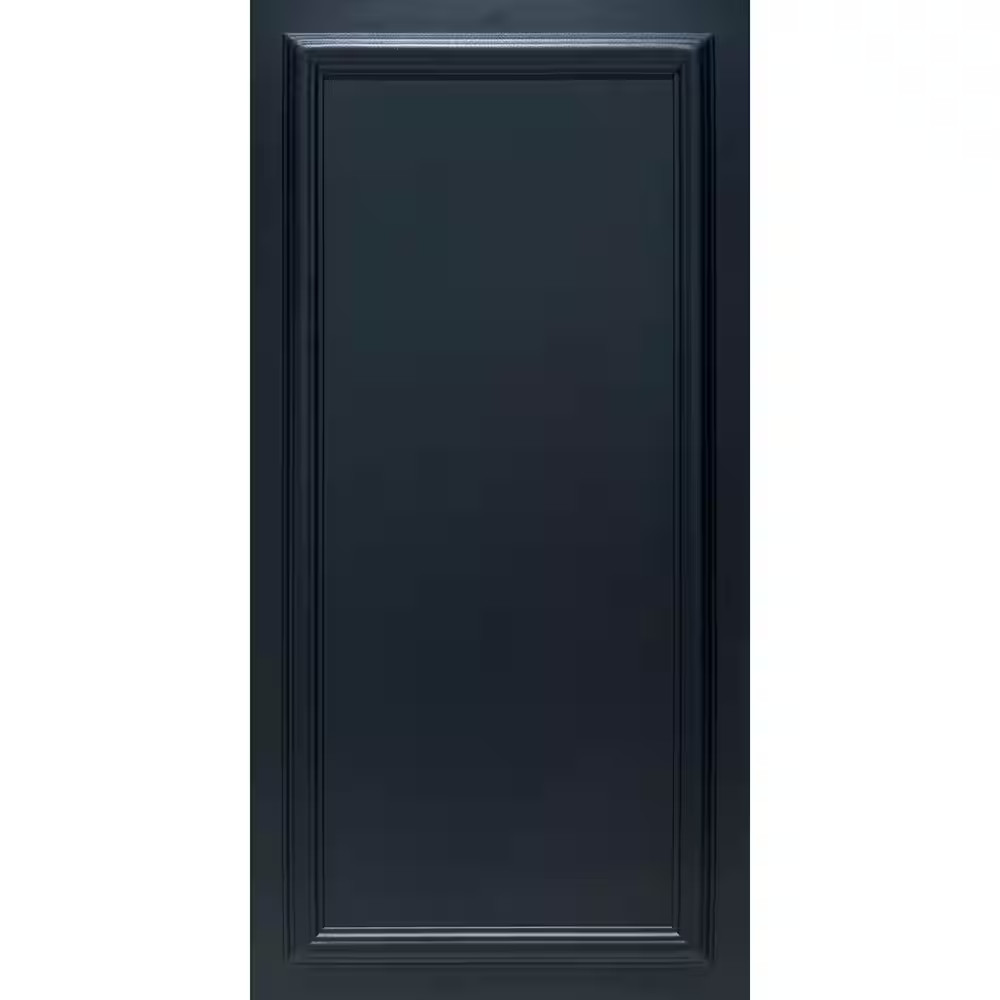 Framed Panel Black Matte 1.6 Ft. X 3.3 Ft. Decorative Foam Glue up Ceiling Tile