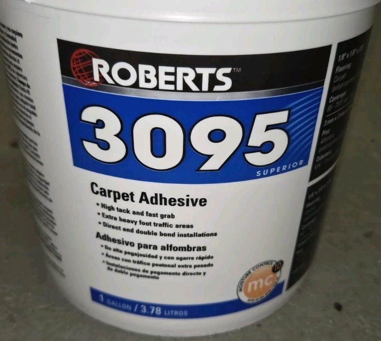 ROBERTS 3095 1 Gallon Carpet Adhesive 1 gal