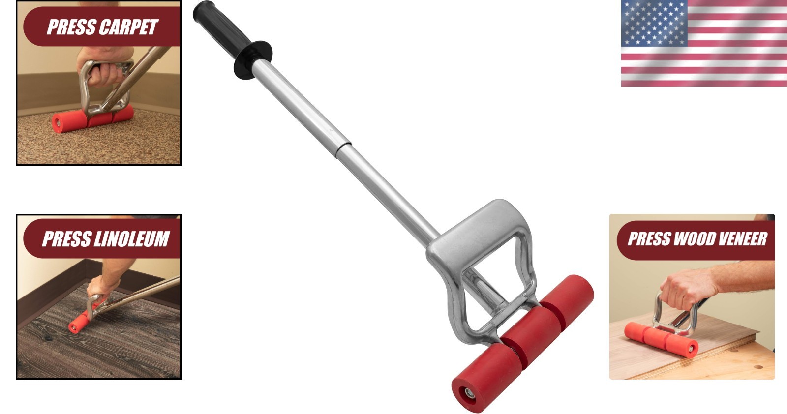Durable Heavy Duty Floor & Wall Roller – 7.5″ Wide for Various Applications