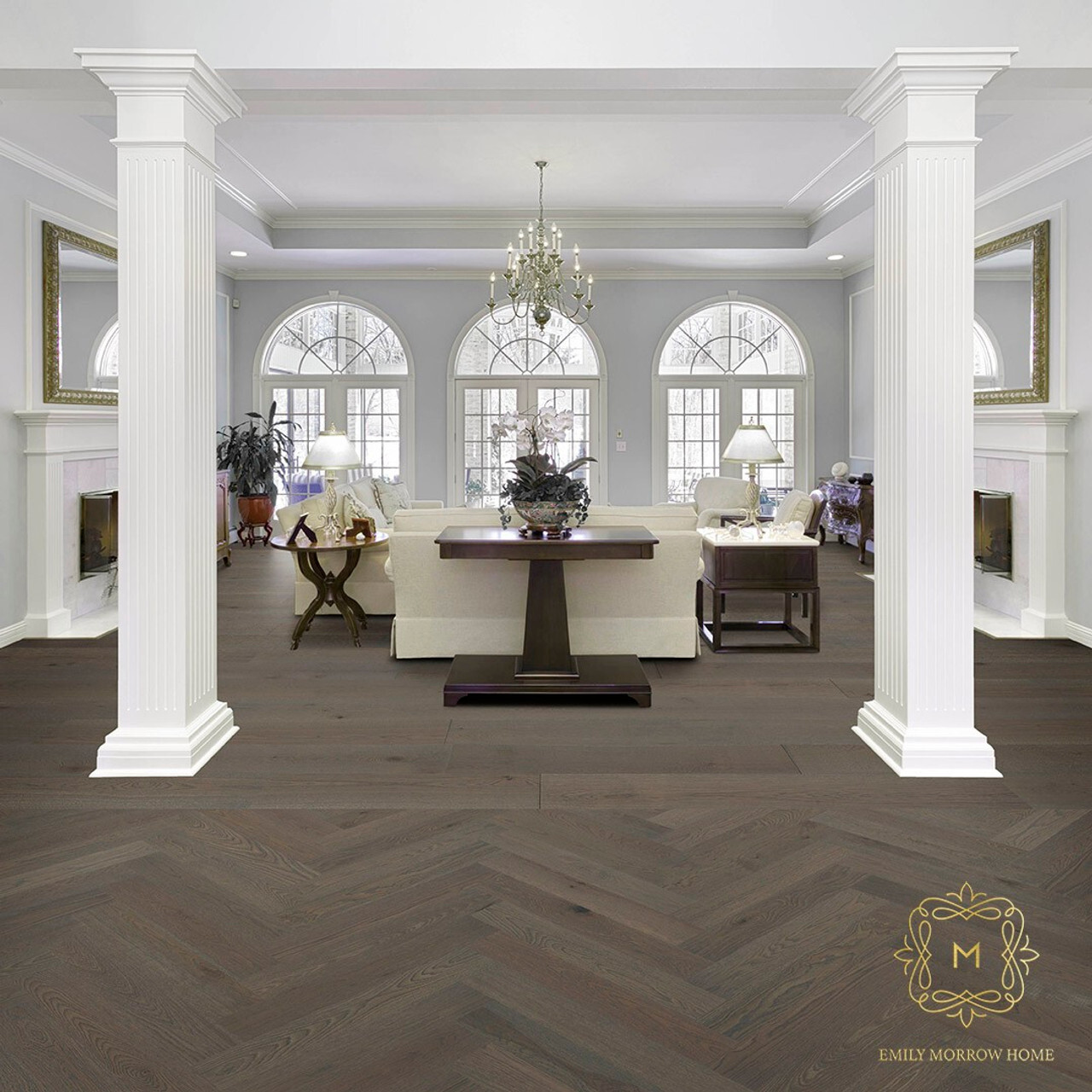 White Oak Great Migration Wirebrushed Engineered Hardwood Flooring $2.99/SQFT