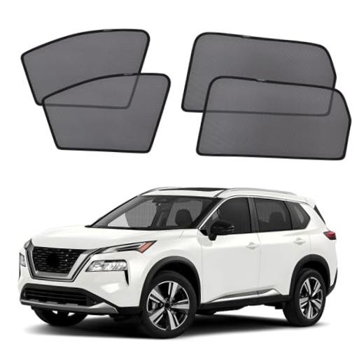 Rogue Window Shades for 2021-2023, 4PCS Side Window Sun Rogue(2021 -2023)