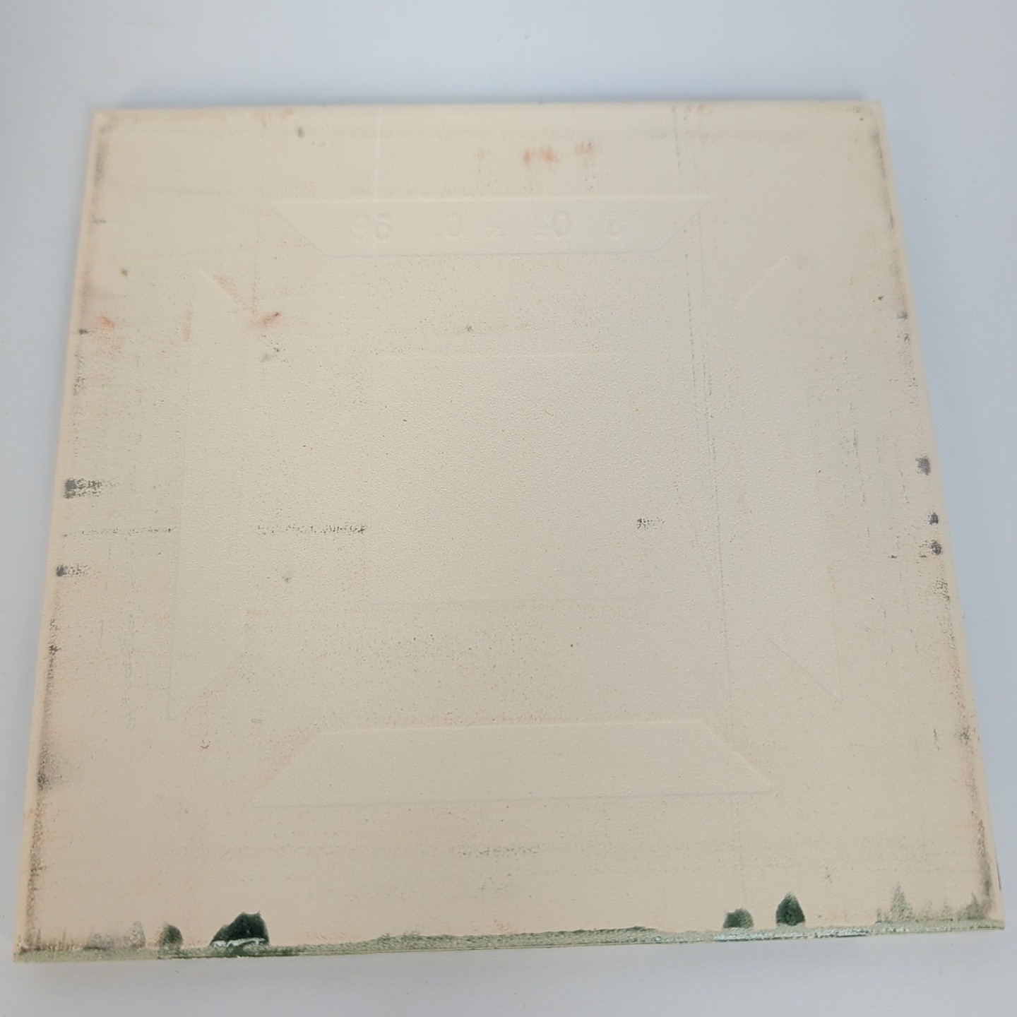 NOS Vintage Remington Marble & Border Ceramic Tile 6″ x 6″ Deep Athens Green