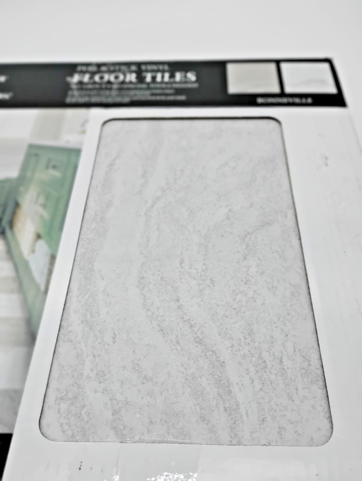 FloorPops x Chris Loves Julia Bonneville Beige Peel & Stick Floor Tiles 10 Pack