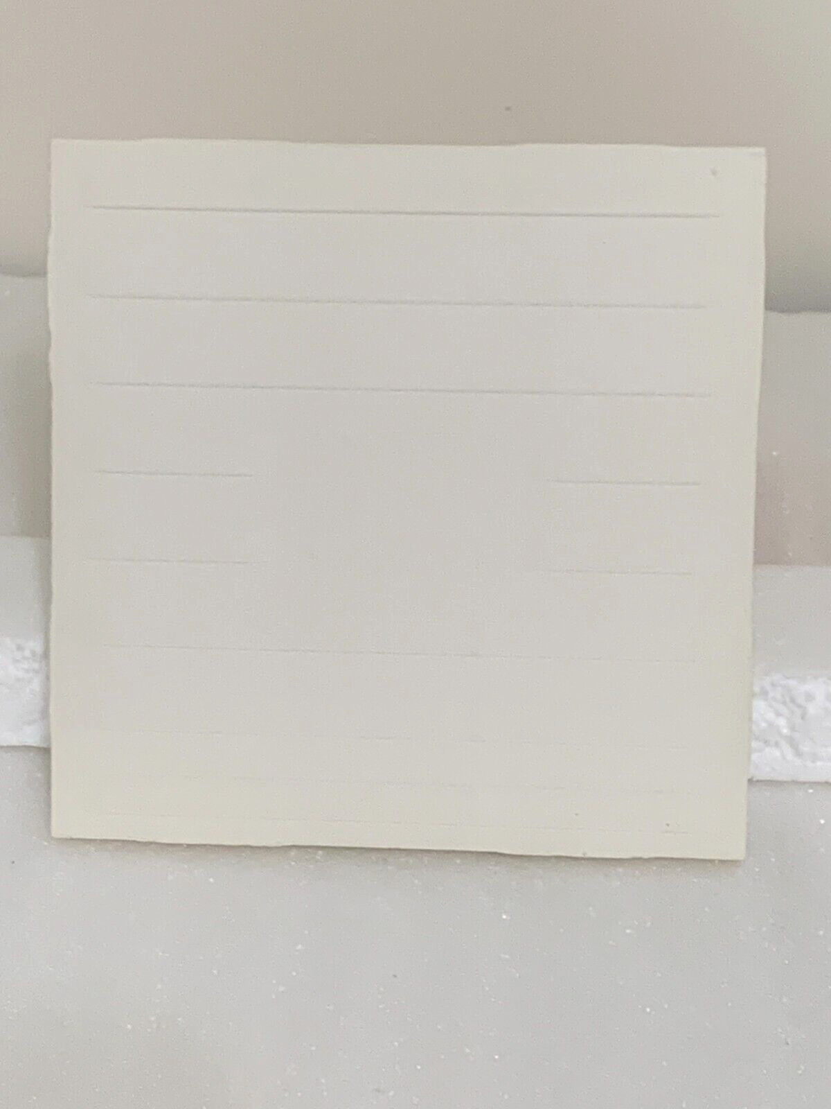 NEW Vintage Monarch Ceramic Tile MTF 6″ X 6″ Bright White Gloss