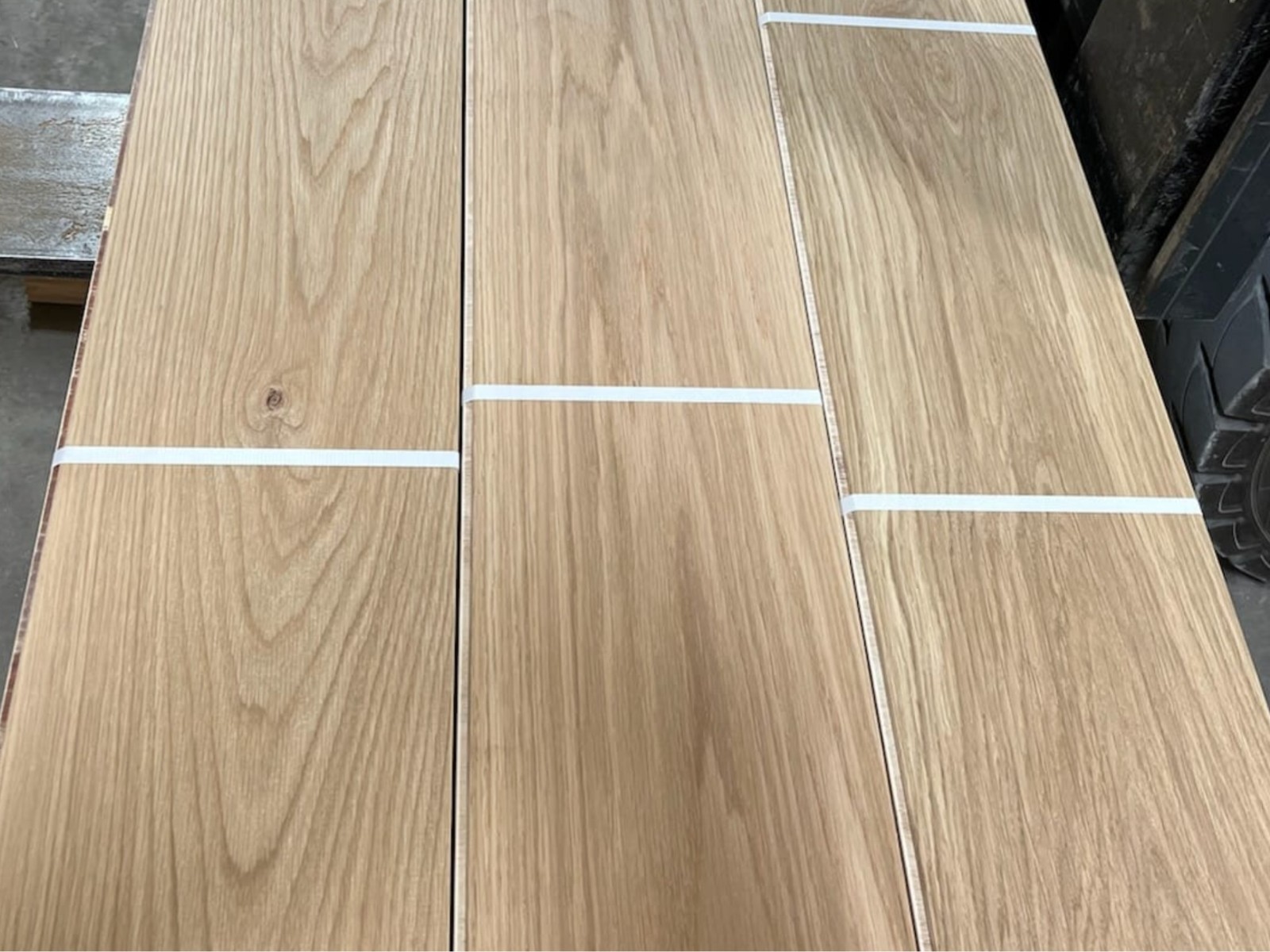 9″ #1 White Oak Engineered Hardwood Flooring – 5/8″ Thick – Unfinished