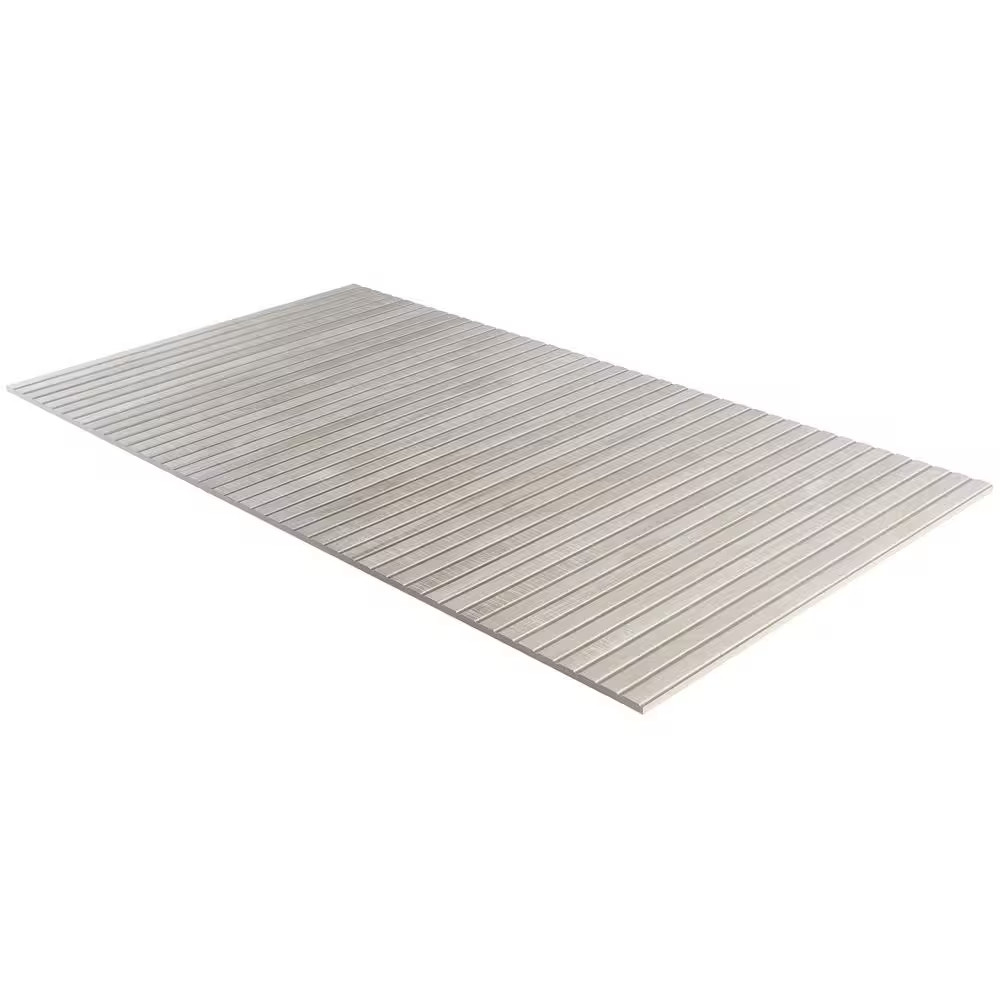 Montgomery Ribbon Gray 24 In. X 48 In. Matte Porcelain Floor and Wall Tile (15.4