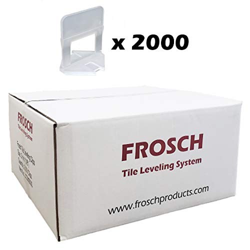 1/16in Tile Leveling Clips 2000 Pack FROSCH