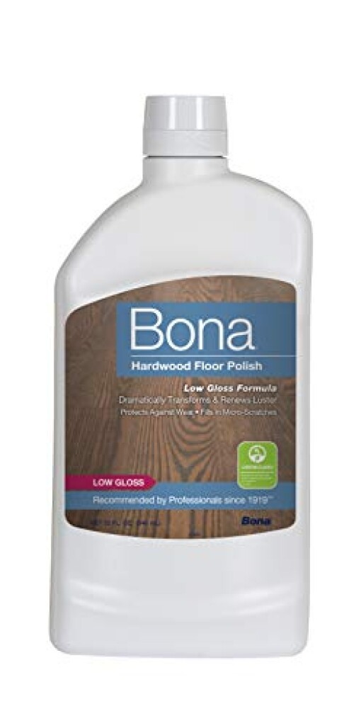 Bona Hardwood Floor Polish – Low Gloss, 32 oz