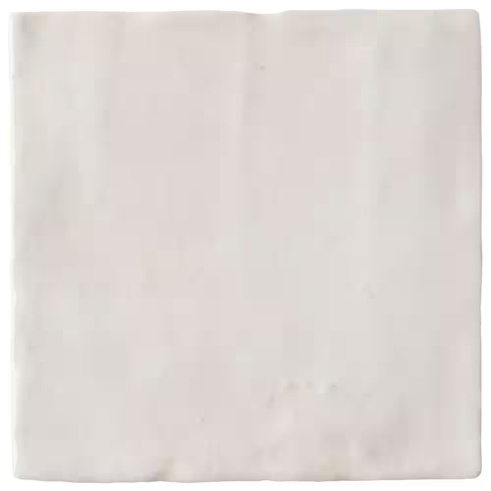 Kingston White 4 In. X 4 In. Glazed Ceramic Wall Tile (5.38 Sq. Ft./Case)