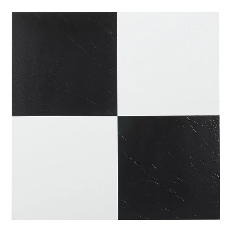 Peel & Stick Vinyl Floor Tiles Home Decor DIY 12″X12″, 20 Tiles/20 Sq. Ft.
