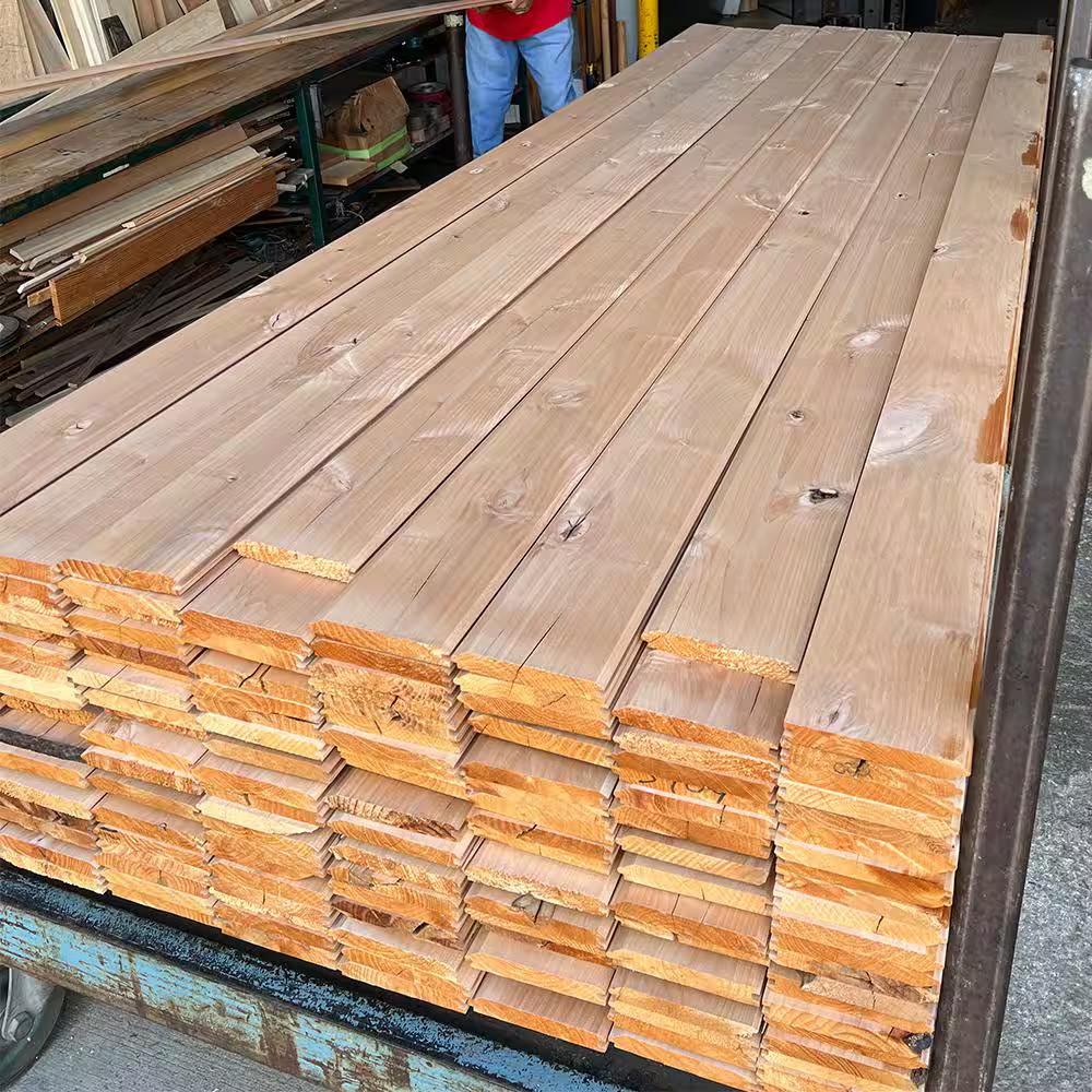 1 In. X 6 In. X 6 Ft. Knotty Alder Tongue and Groove Hardwood Board (2-Pack)