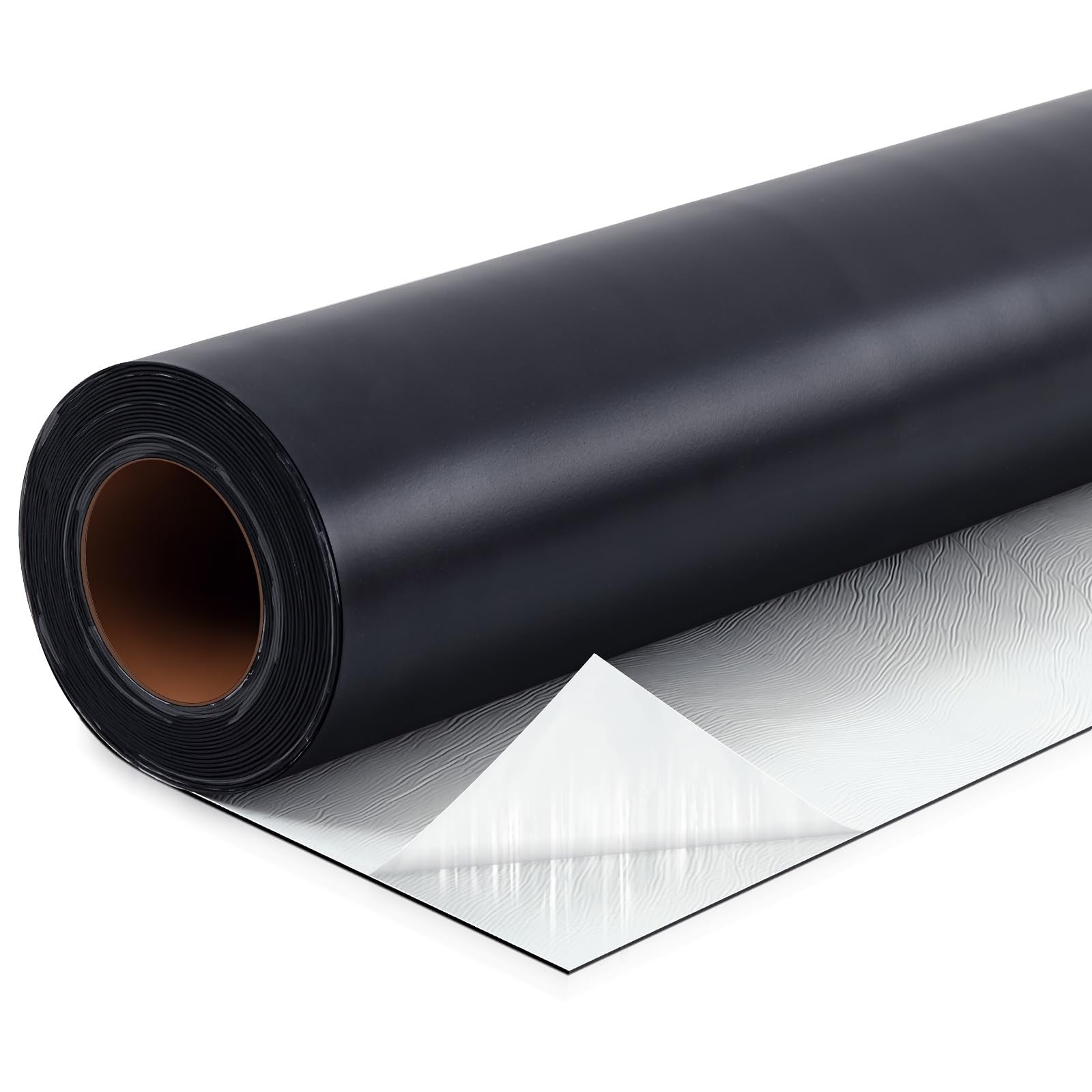 Self-Adhesive EPDM Rubber Roofing Membrane 19.6″x10ft, 50 Mil Waterproof Underla